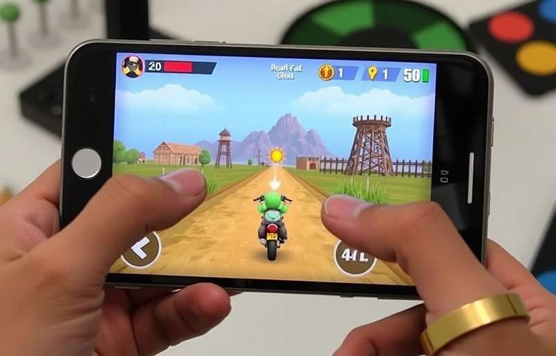 Ginger Glide Indian Spice game running on smartphone, tablet, and computer showing cross-platform compatibility